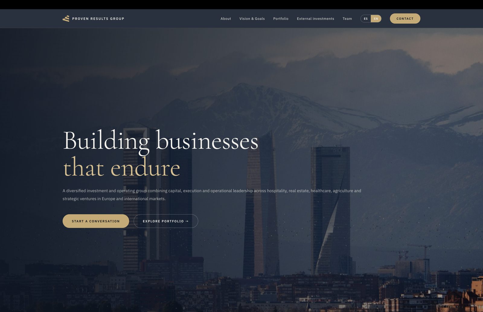 Proven Group — product screenshot